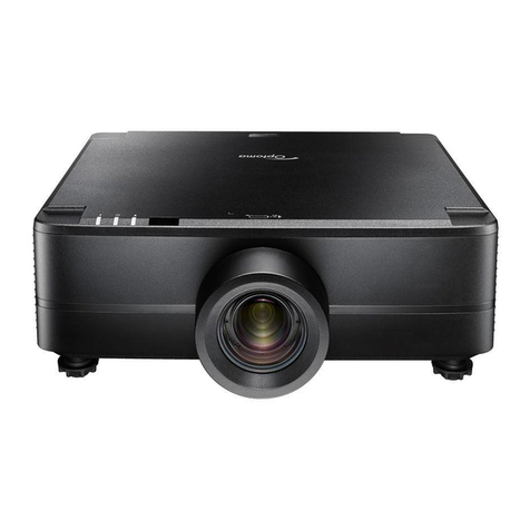 Optoma ZU820T User manual