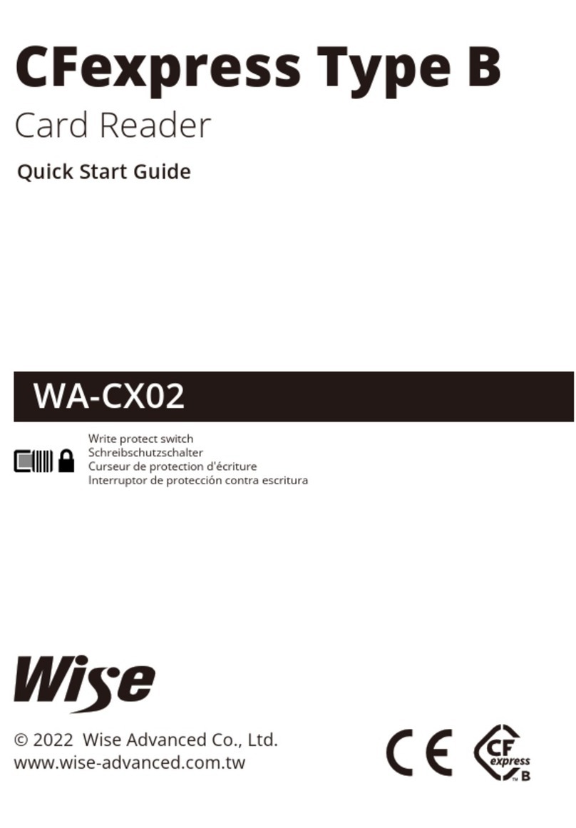 Wise WA-CX02 User manual