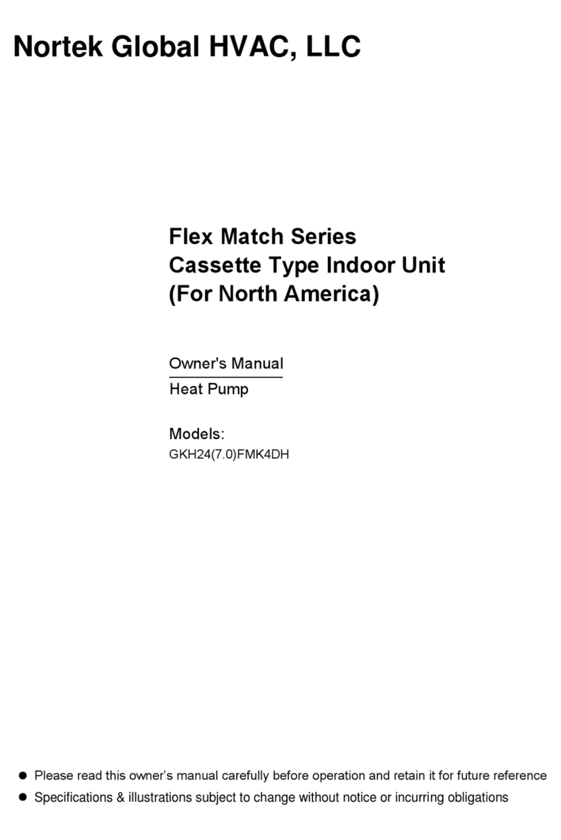 Nortek Flex Match Series User manual