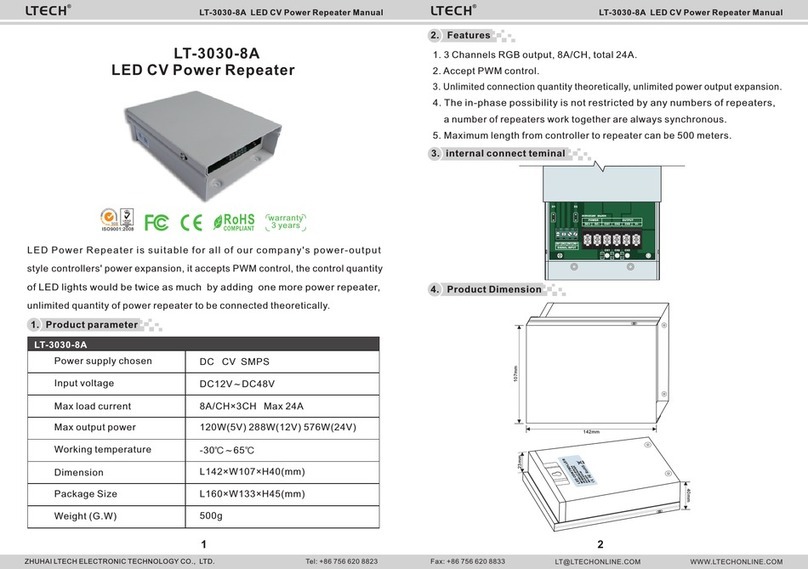Ltech LT-3030-8A User manual