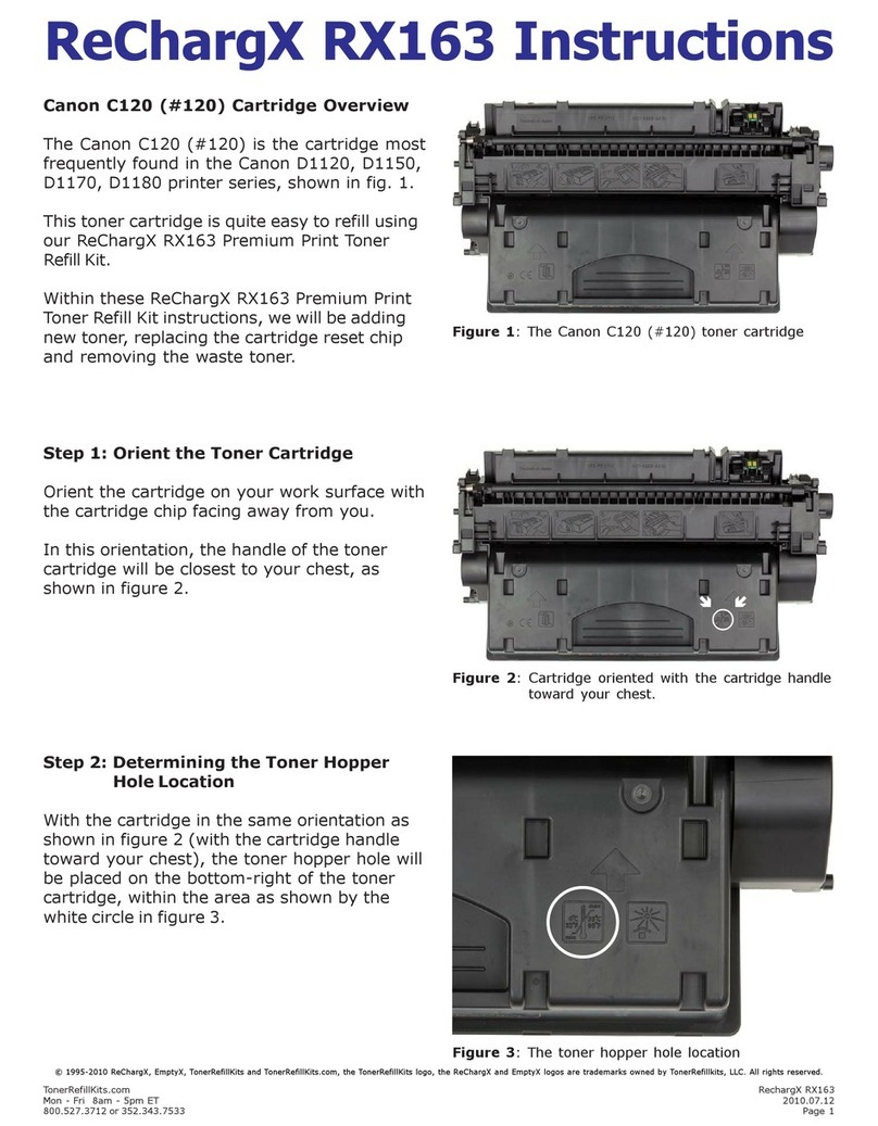 ReChargx RX163 instructions