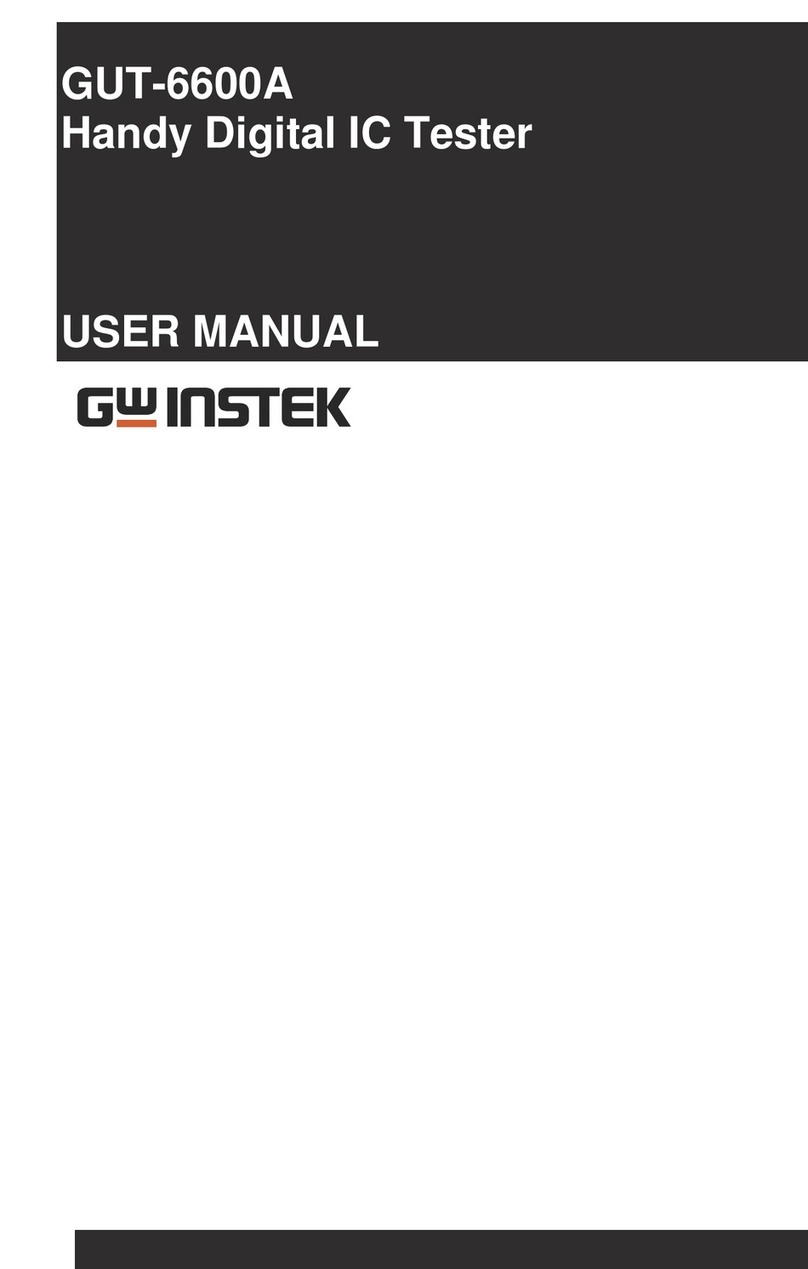 GW Instek GUT-6600A user manual