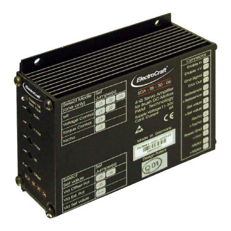 Electro-Craft SCA-SE-30-06 User manual