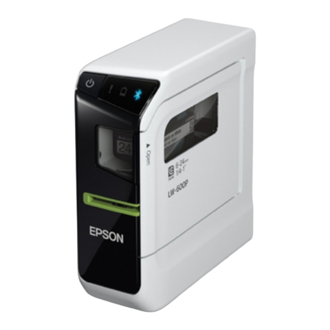 Epson LabelWorks LW-600P User manual