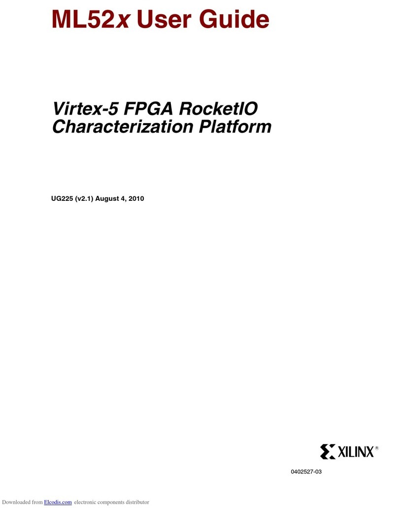 Xilinx ML52 Series User manual