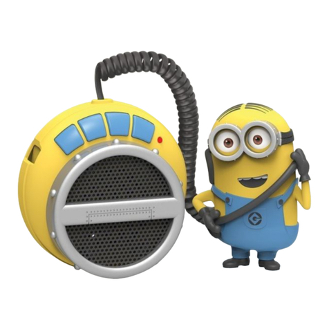 eKids Despicable Me Minion Made MS-119 User manual