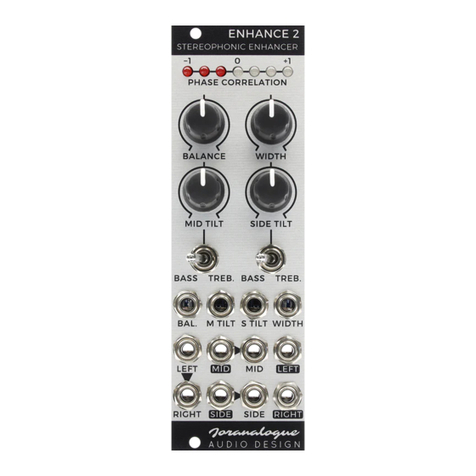 Joranalogue ENHANCE 2 quick start guide