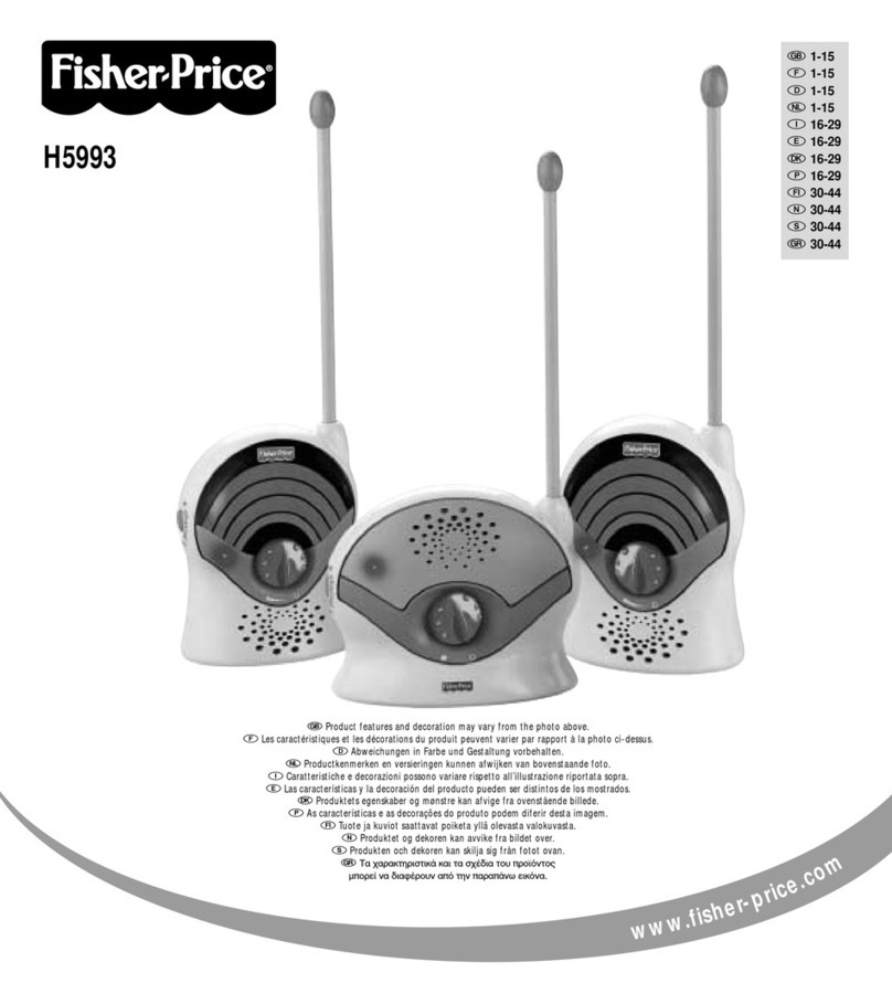 Fisher-Price H5993 User manual