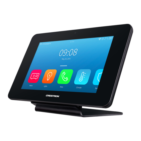 Crestron TST-902 User manual