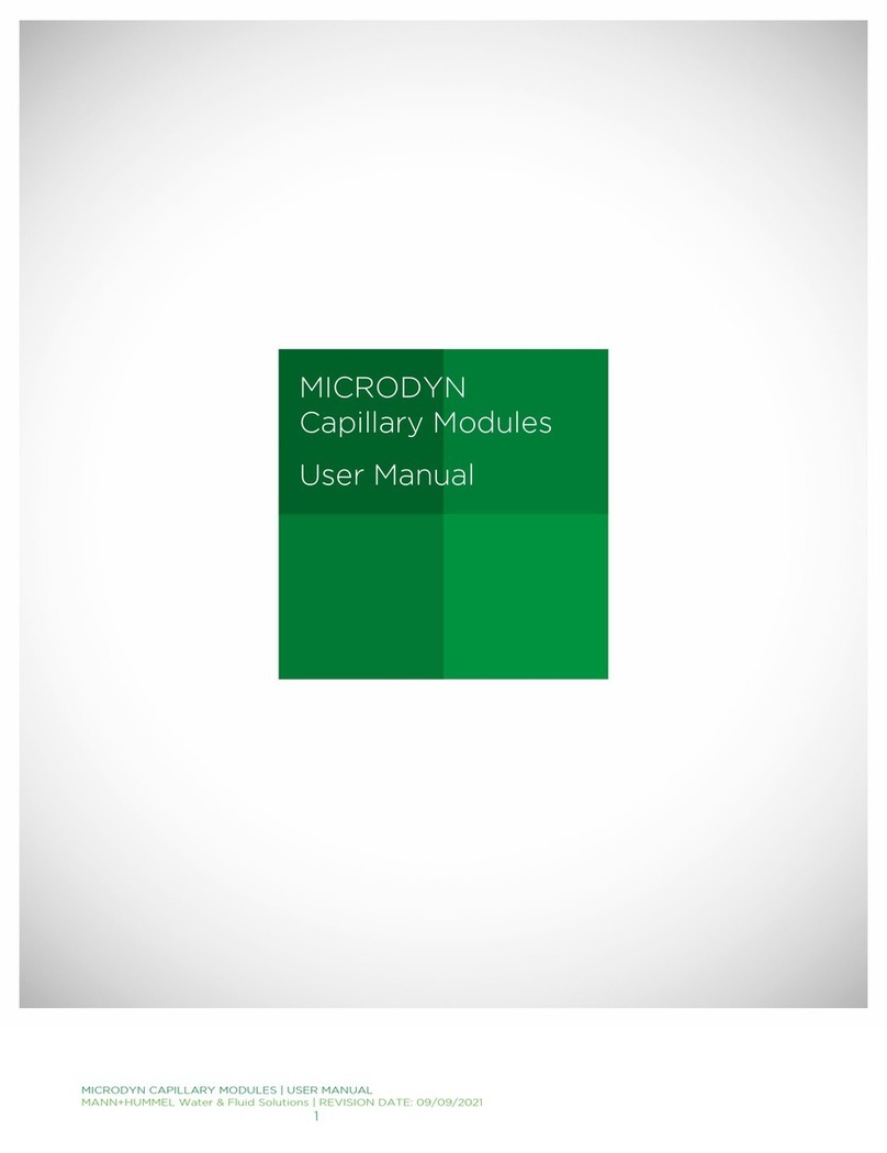 MANN+HUMMEL MICRODYN MD020CP2N User manual