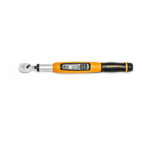Gearwrench 85076 operating instructions