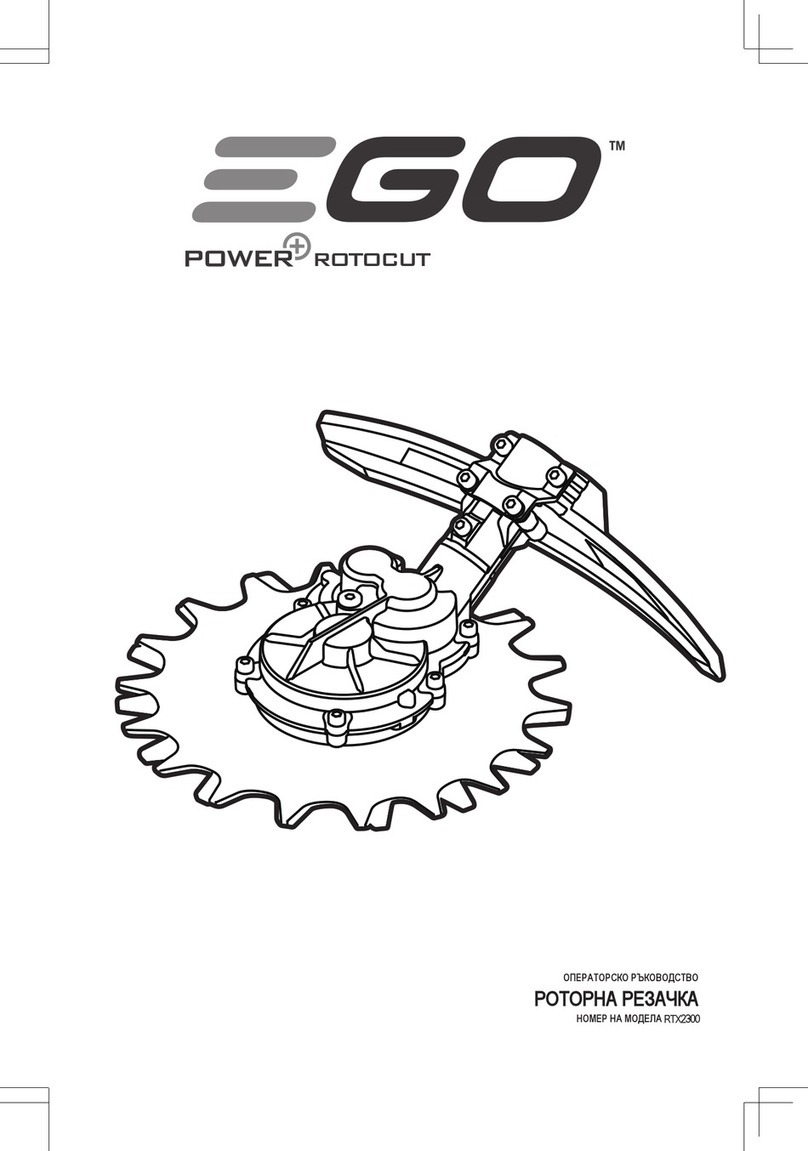 Ego Power+ RTX2300 user manual
