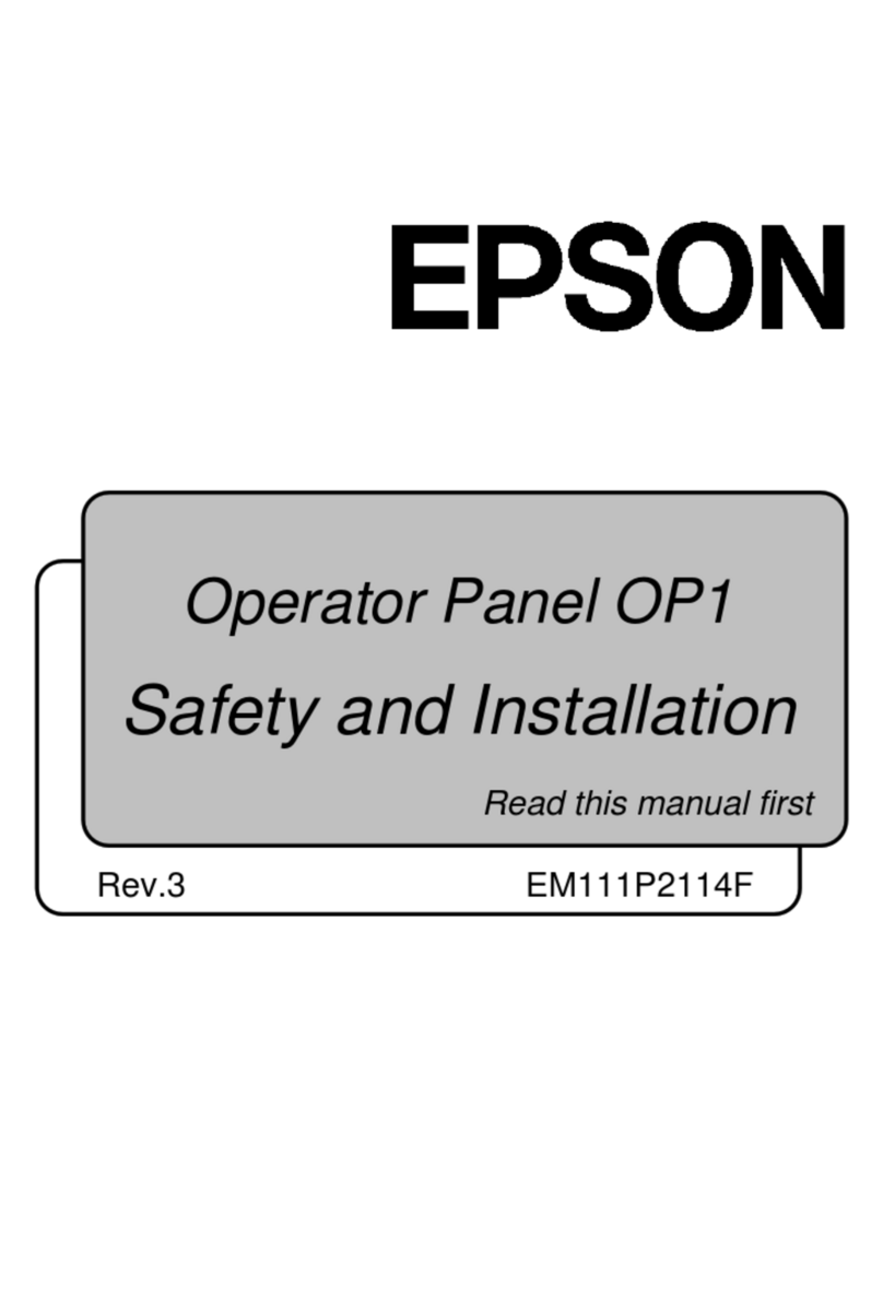 Epson OP1 Setup guide