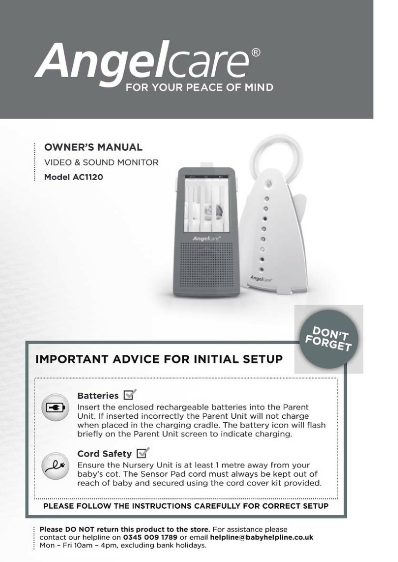 Angelcare AC1120 User manual