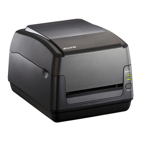 SATO WS408TT-STD User manual