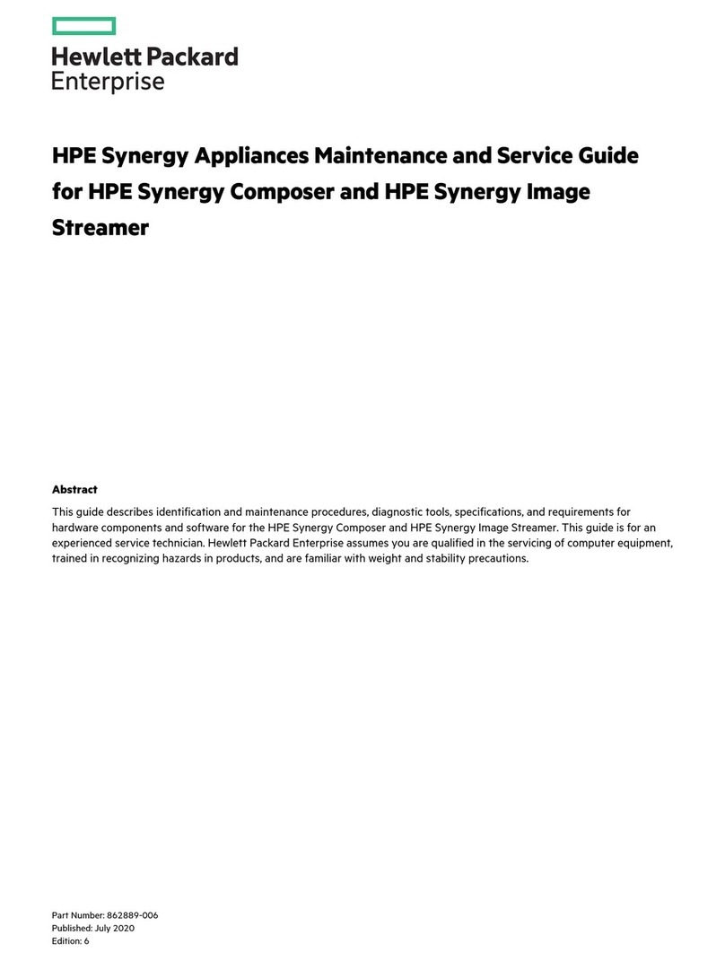 HPE Synergy 813562-001 Maintenance and service guide