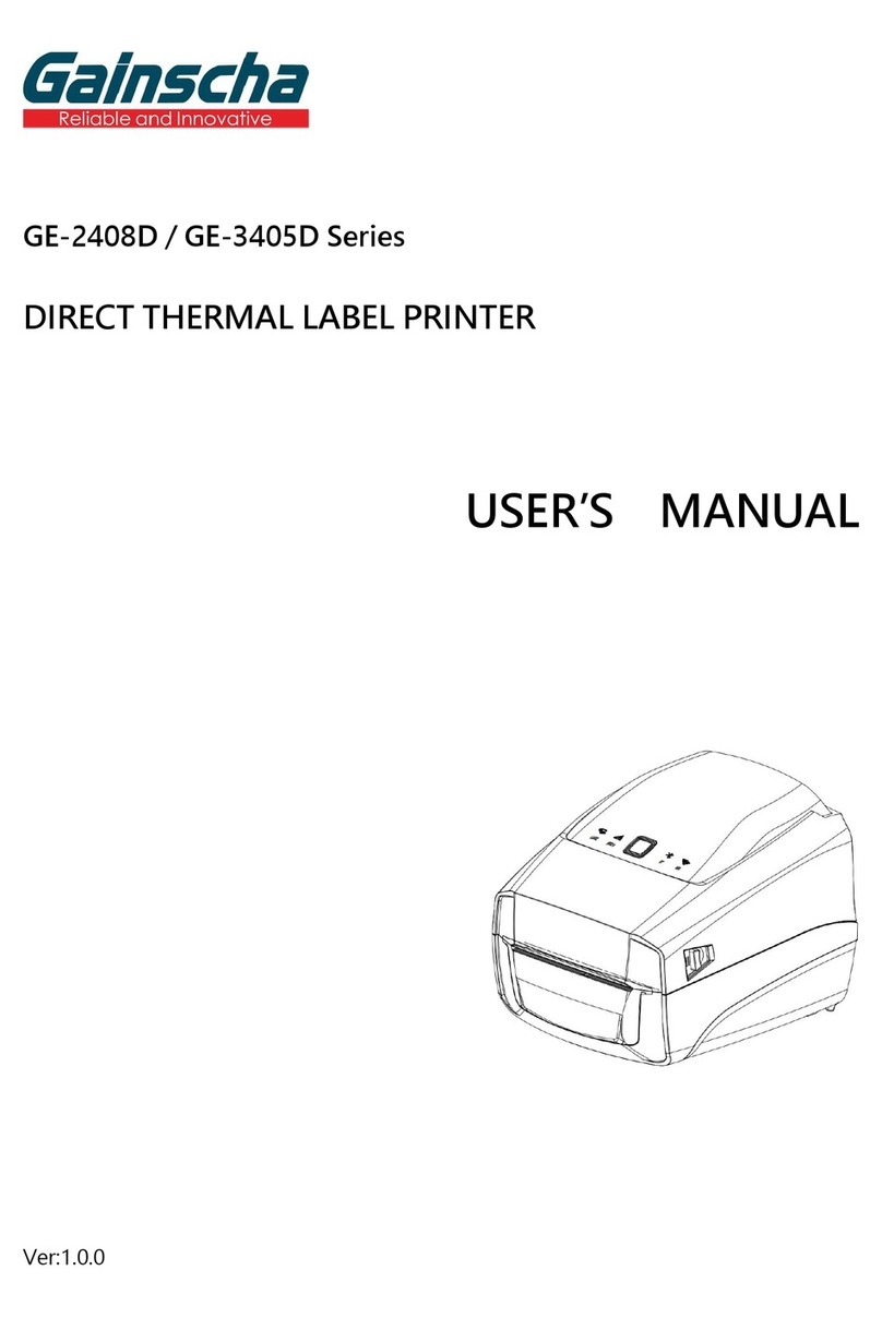 Gainscha GE-2408D Series User manual
