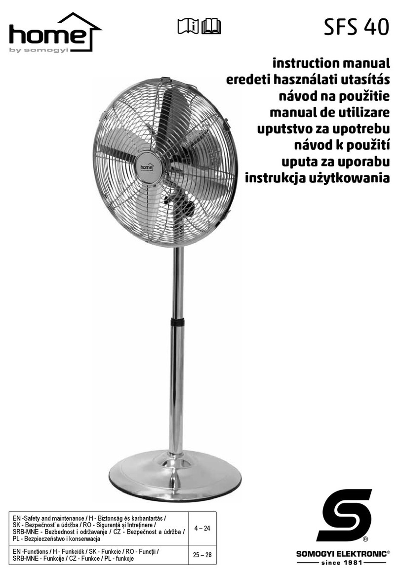 Somogyi HOME SFS 40 instruction manual