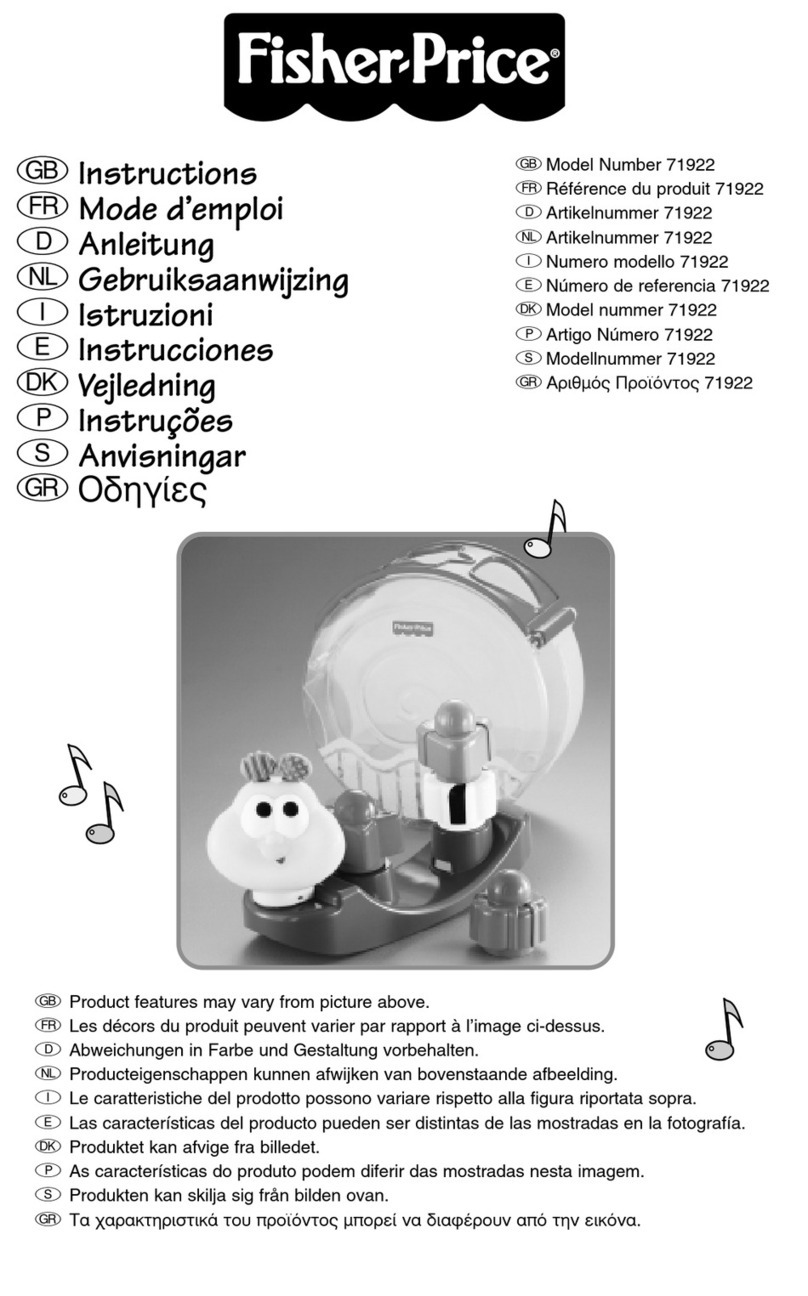 Fisher-Price 71922 instructions
