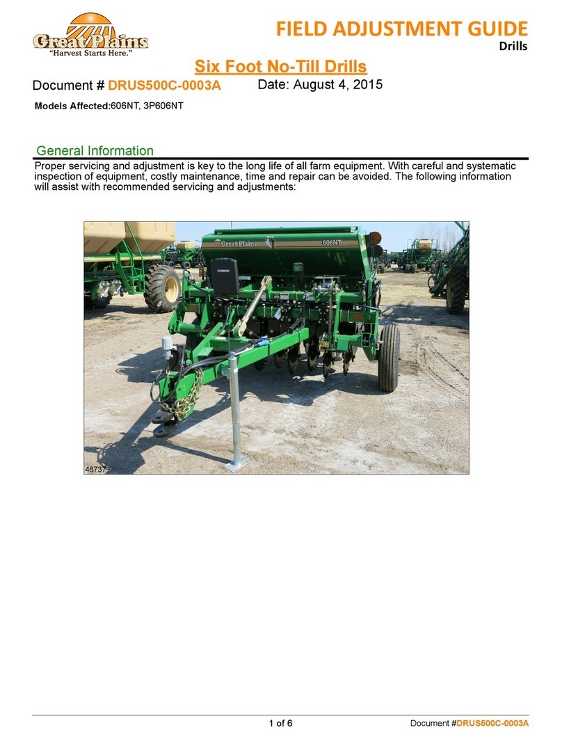 GREAT PLAINS 606NT User manual