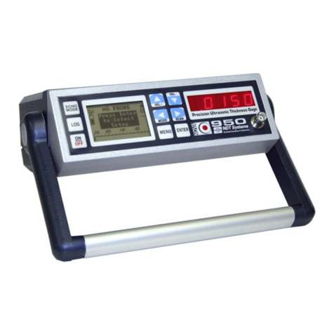 NDT Systems Nova 950 Series User manual
