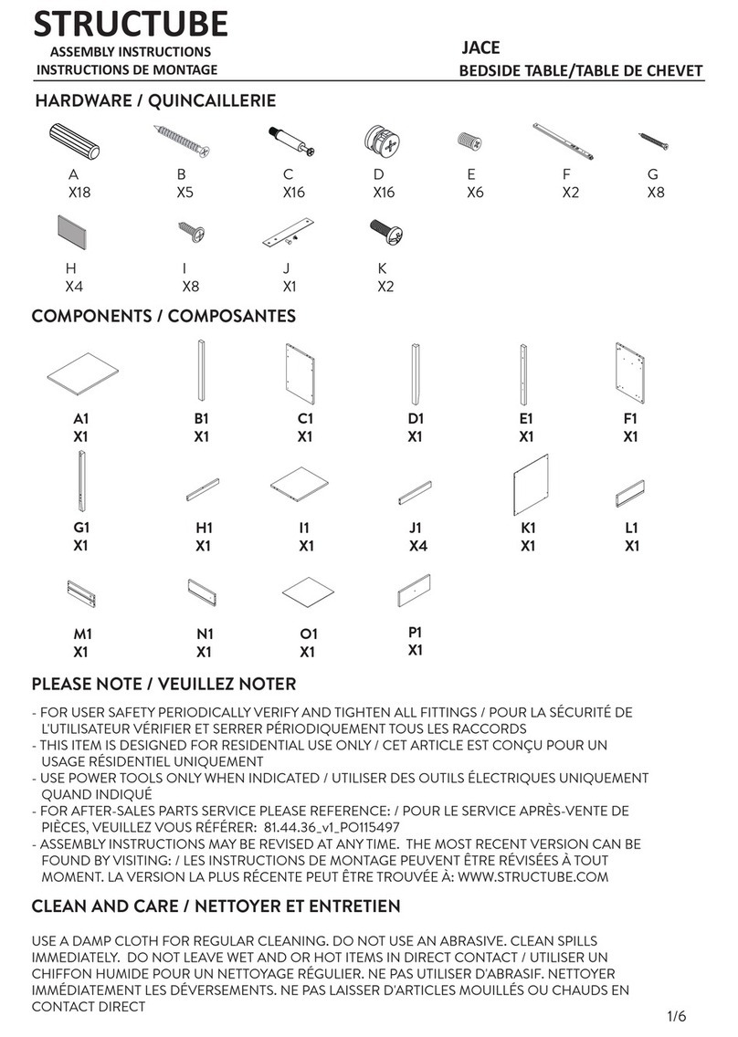 STRUCTUBE JACE User manual STRUCTUBE JACE User manual