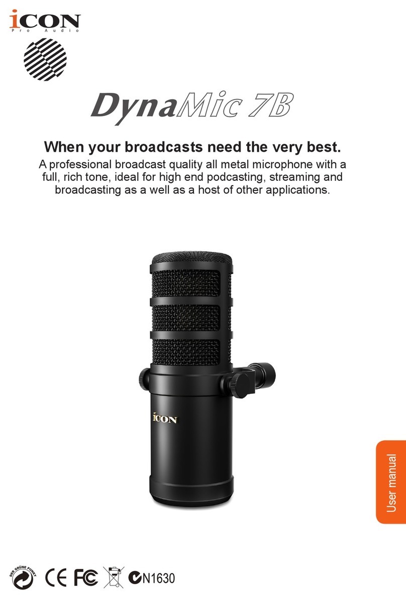 ICON DynaMic 7B User manual