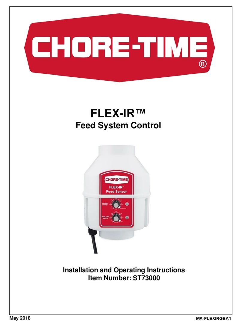 Chore-Time FLEX-IR ST73000 Installation and operating instructions