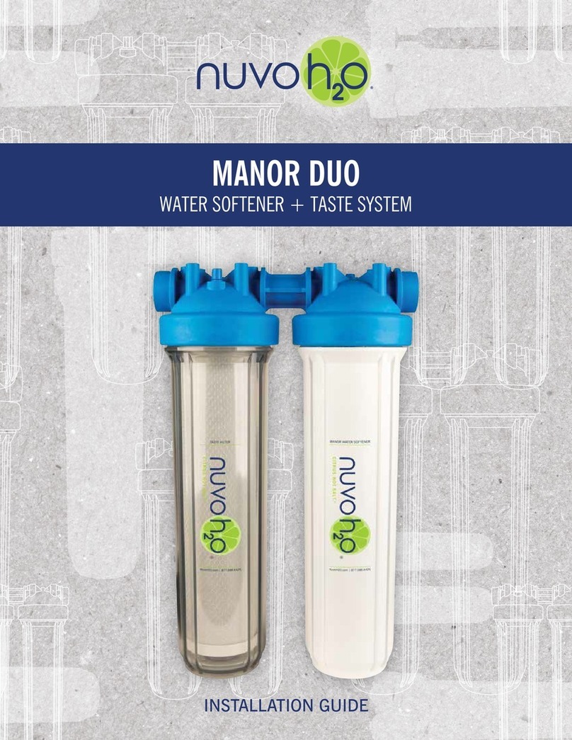 NuvoH2O Manor Duo User manual
