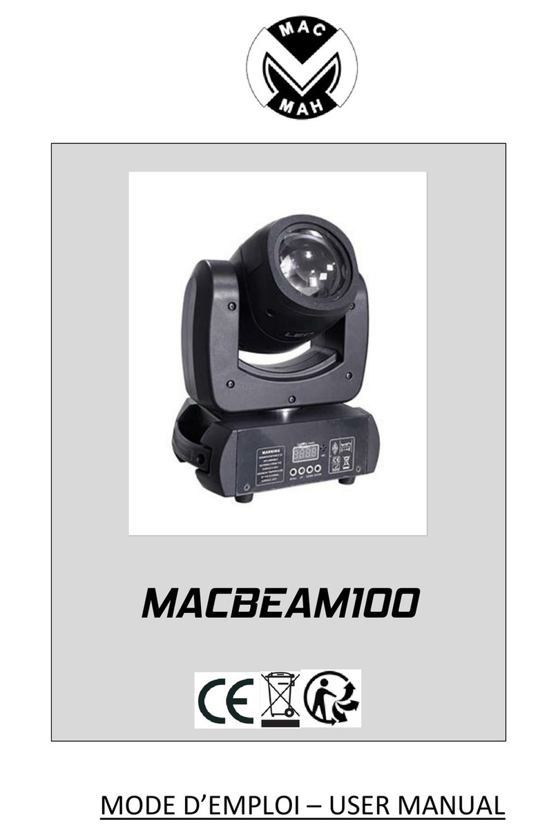 Mac Mah MACBEAM100 user manual