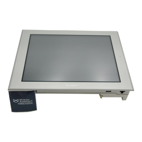 Pro-face GP-3600T Series User manual Pro-face GP-3600T Series User manual