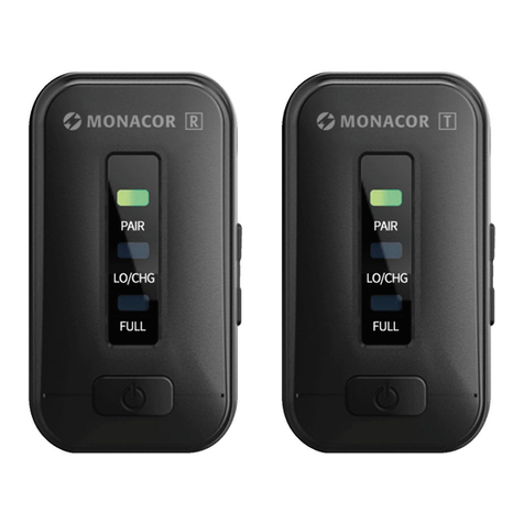 Monacor TRAVEL-VLOG User manual