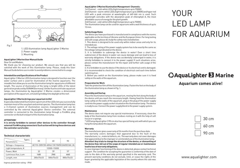 Collar AquaLighter 3 Marine 30 instructions