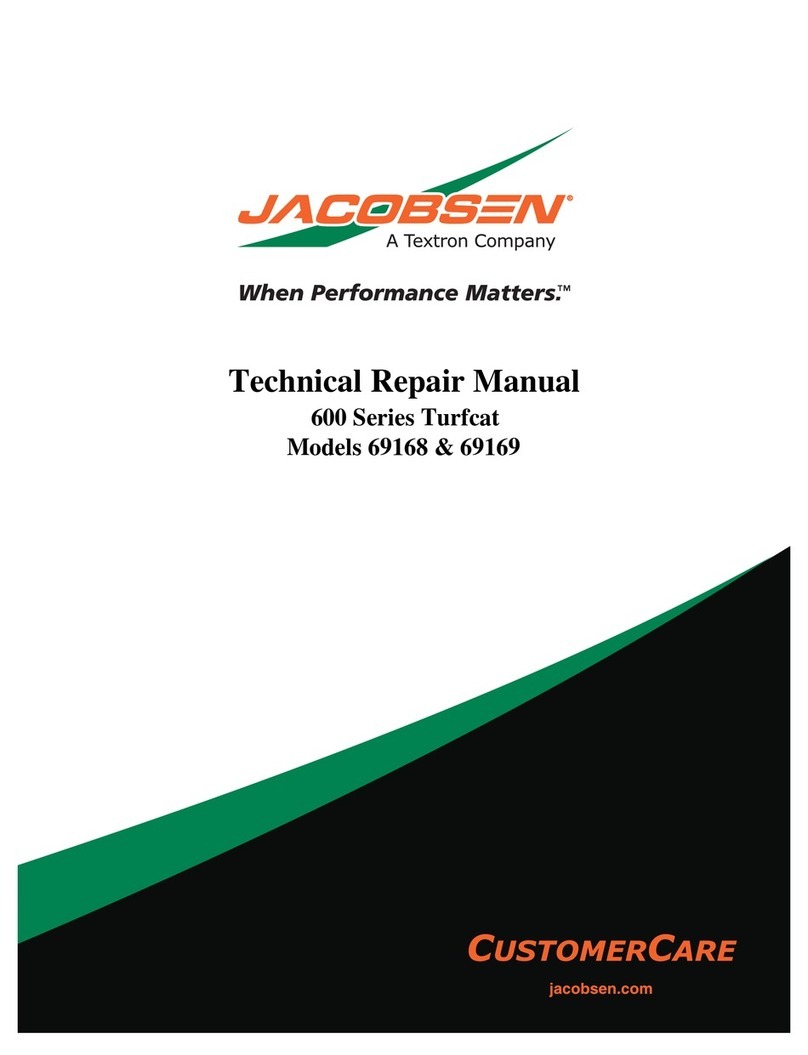 Textron Jacobsen Turfcat 600 Series User manual