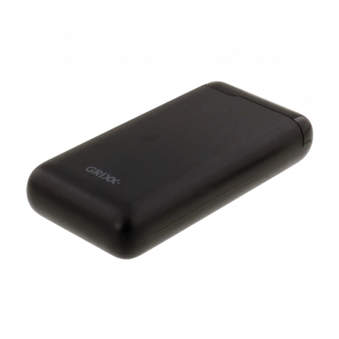Grixx POWERBANK 20.000mAh PD manual
