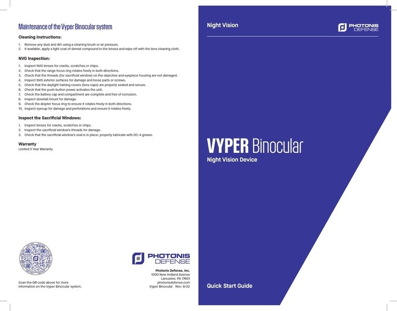 PHOTONIS VYPER quick start guide