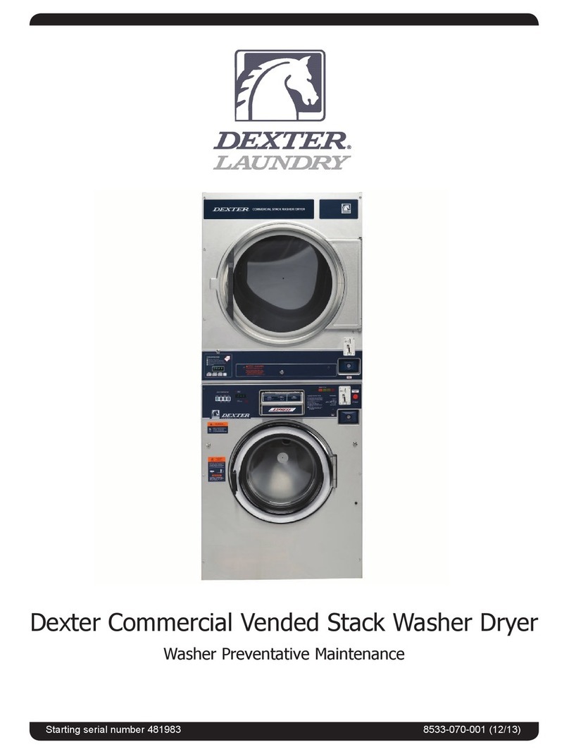 Dexter Laundry T450 Express quick start guide