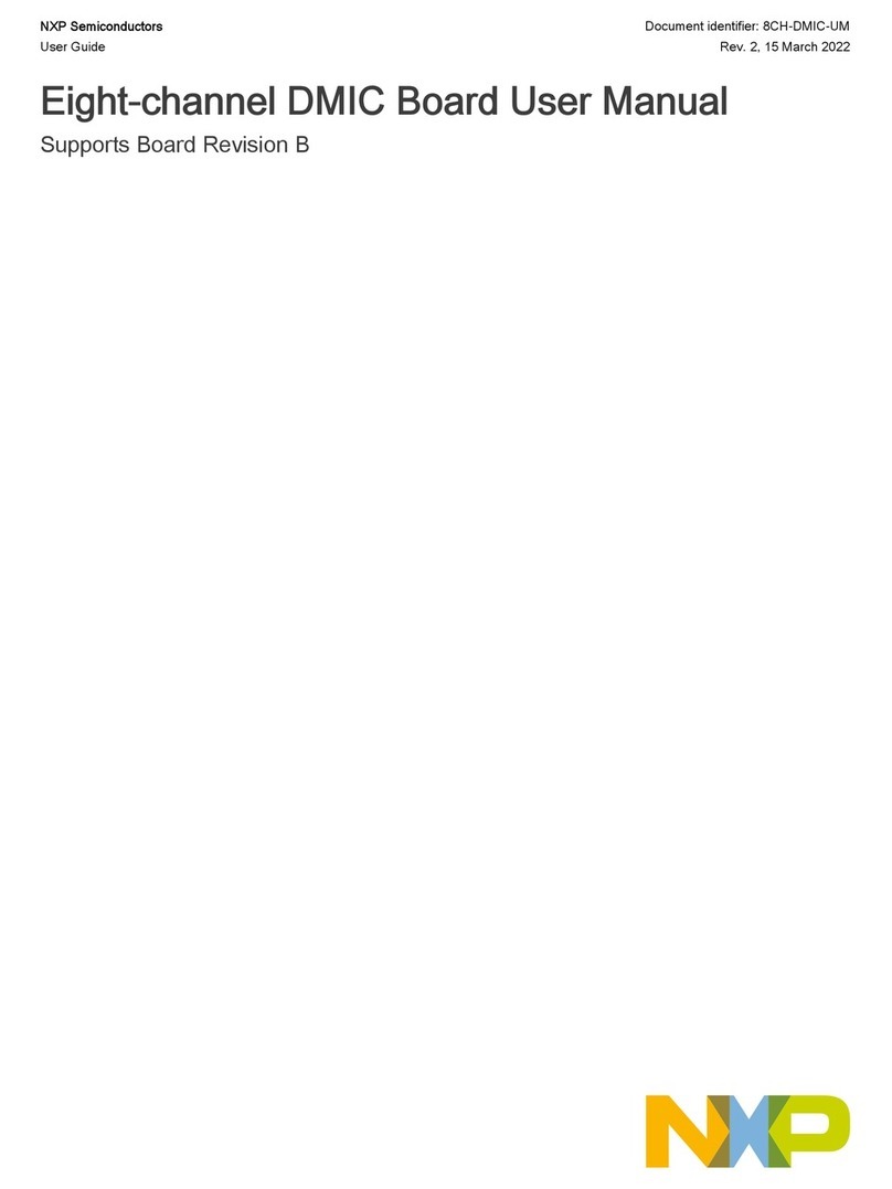 NXP Semiconductors 8CH-DMIC user manual NXP Semiconductors 8CH-DMIC user manual