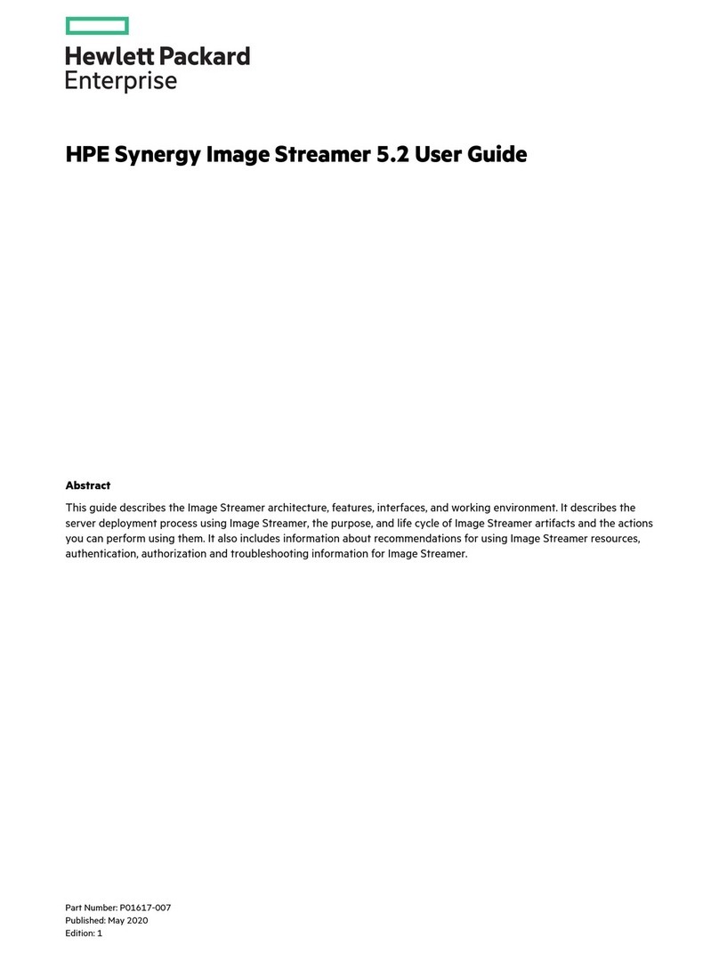 HPE Synergy Image Streamer 5.2 user guide