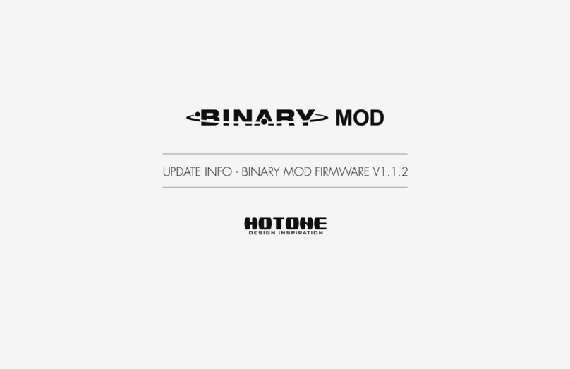 Hotone BINARY quick start guide