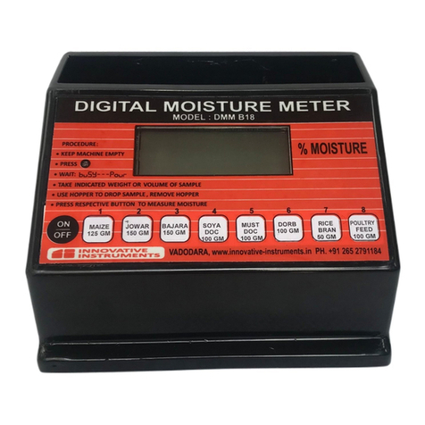 Innovative instruments DMM B18 User manual