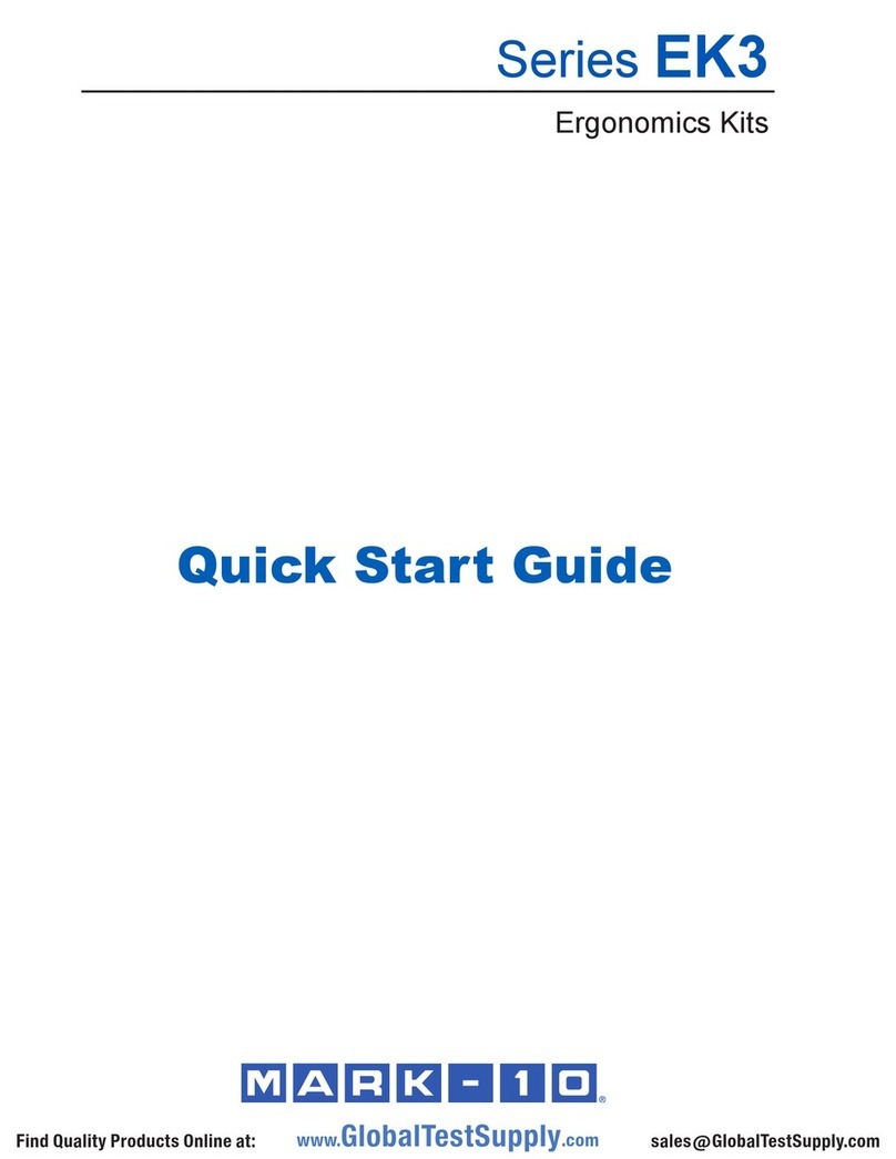 Mark-10 EK3-100 User manual