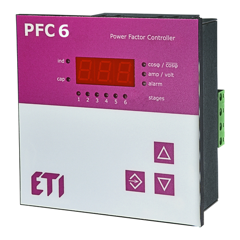 ETI PFC 6 RS User and service manual