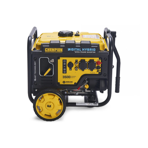 Champion Global Power Equipment CPG4000DHY-EU Operator's manual Champion Global Power Equipment CPG4000DHY-EU Operator's manual