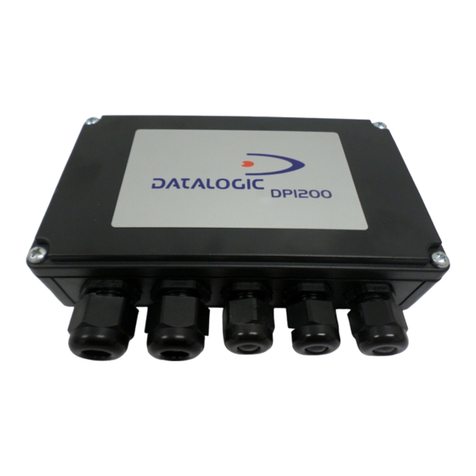 Datalogic DP1200 installation manual