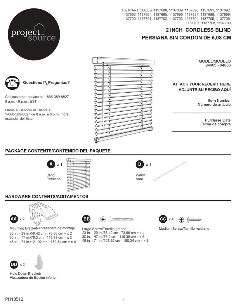 Project Source 94665 User manual