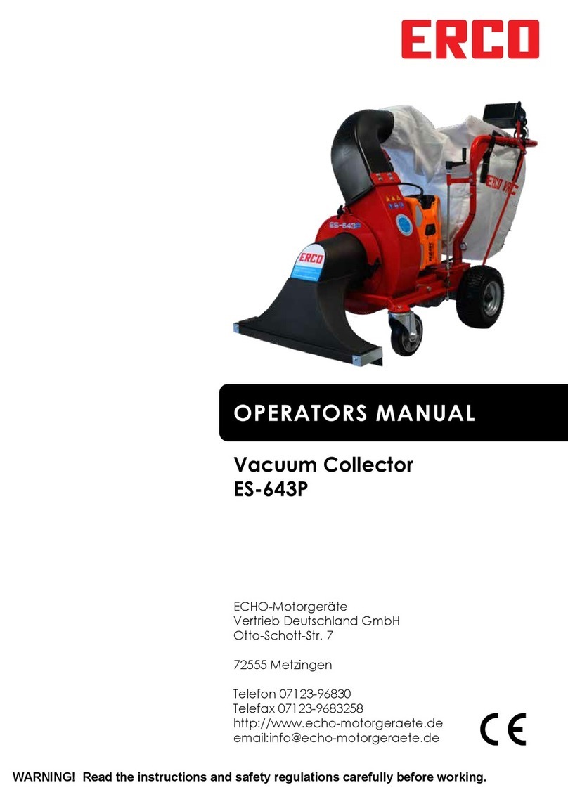 Erco ES-643P Operator's manual