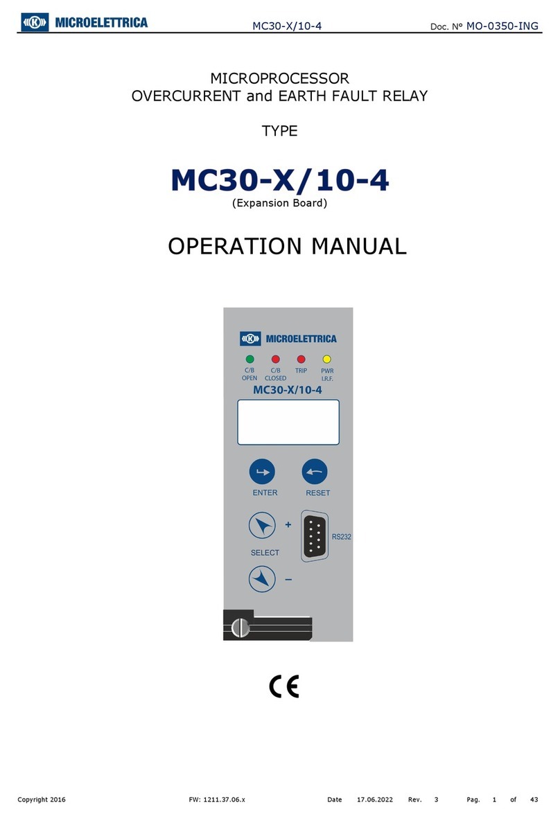 MicroElektronika MC30-X/10-4 Operation manual