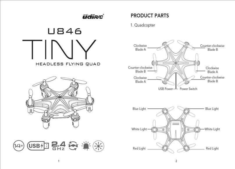 UDI R/C TIMY U846 manual