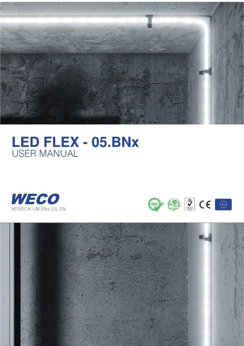 Weco LED FLEX user manual